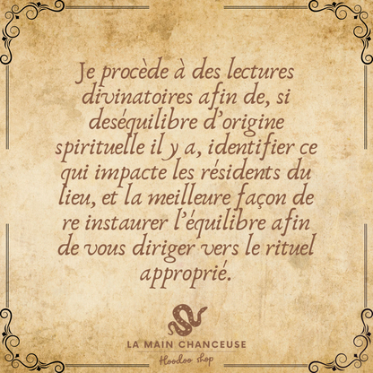 Détection maison ( esprits, entités, energies négatives…)