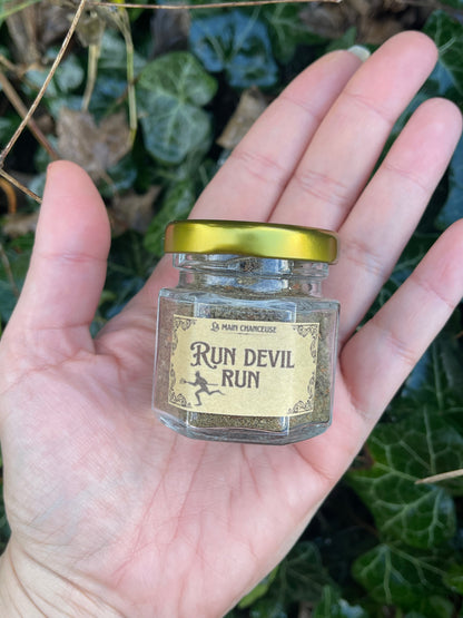 Run devil run powder